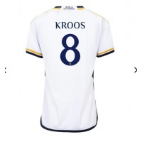 Camiseta Real Madrid Toni Kroos #8 Primera Equipación Replica 2023-24 para mujer mangas cortas